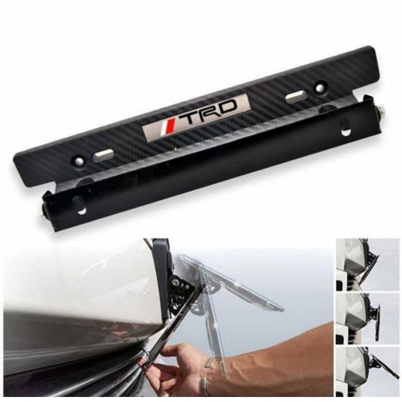 breket dudukan plat nomer mobil AVANZA RUSH LANCER JAZZ YARIS RUSH