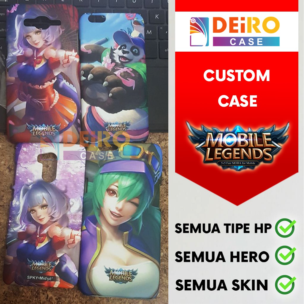 Custom Case Mobile Legends Semua Tipe HP Shopee Indonesia