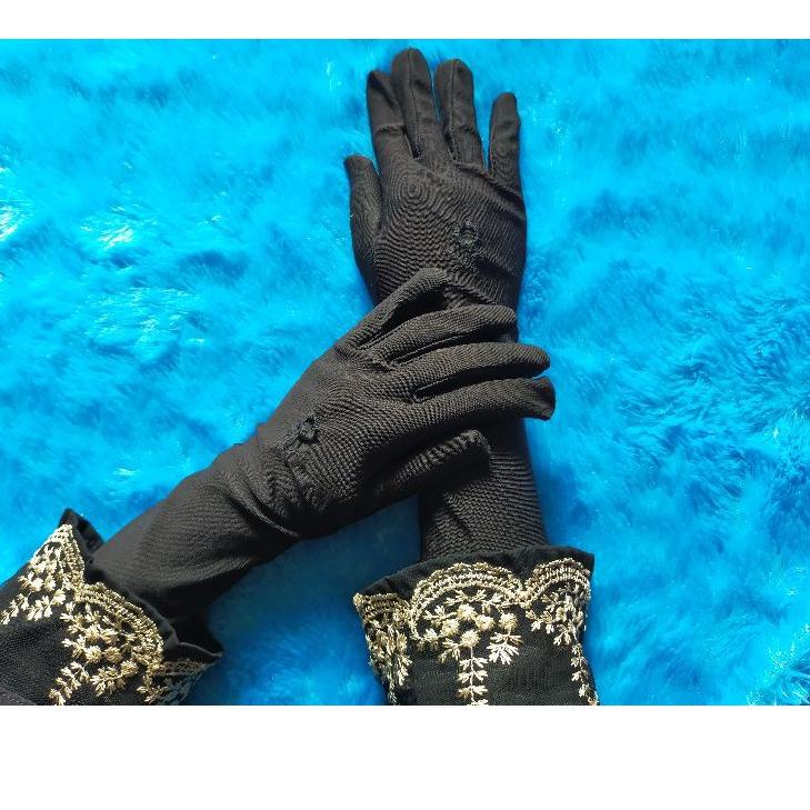 BEBAS BIAYA KIRIM Sarung tangan hitam masturoh 5.5 sale/SHOPEE MALL/【SHOPEE MALL】/Original/(TERBARU)