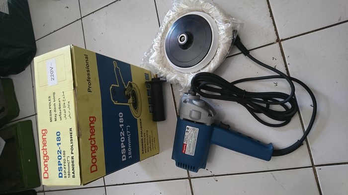 MESIN POLISHER MOBIL DONGCHENG POLES 7 INCH