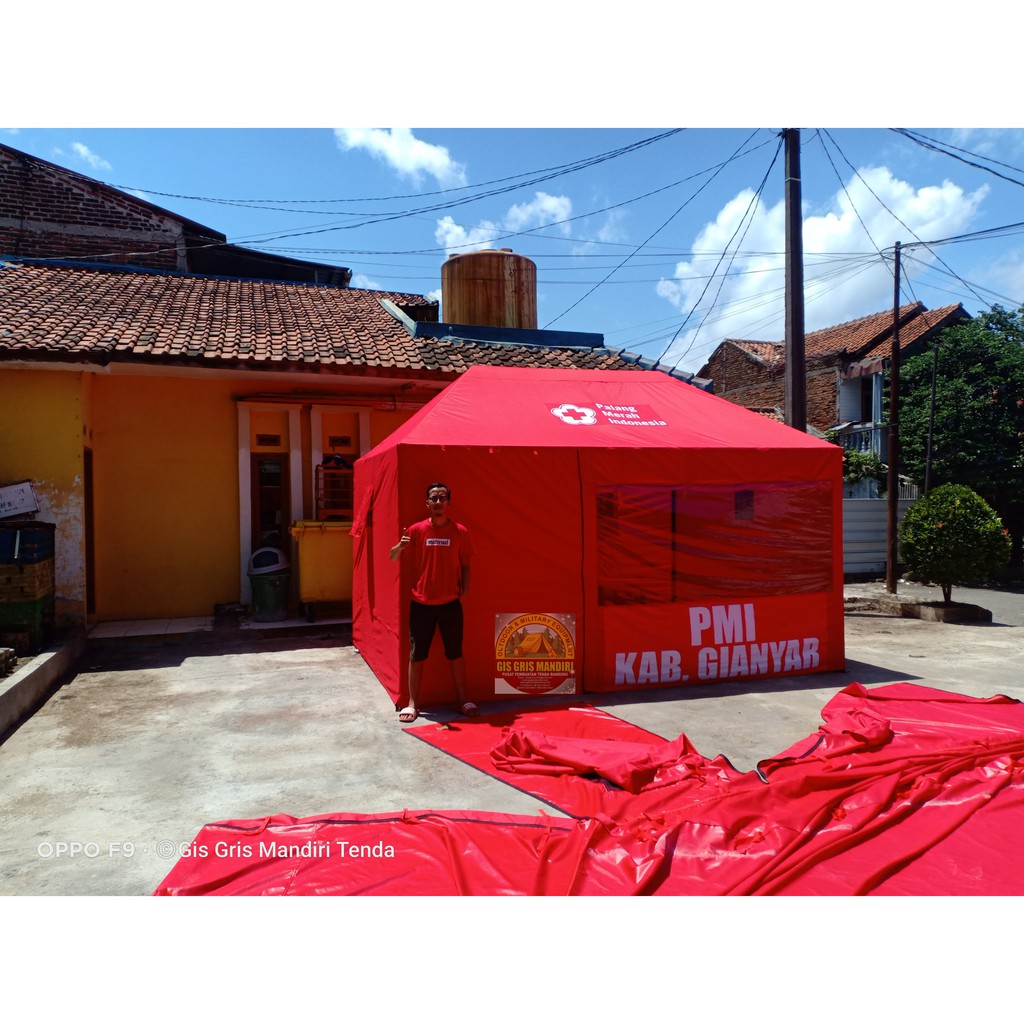 Tenda posko PMI