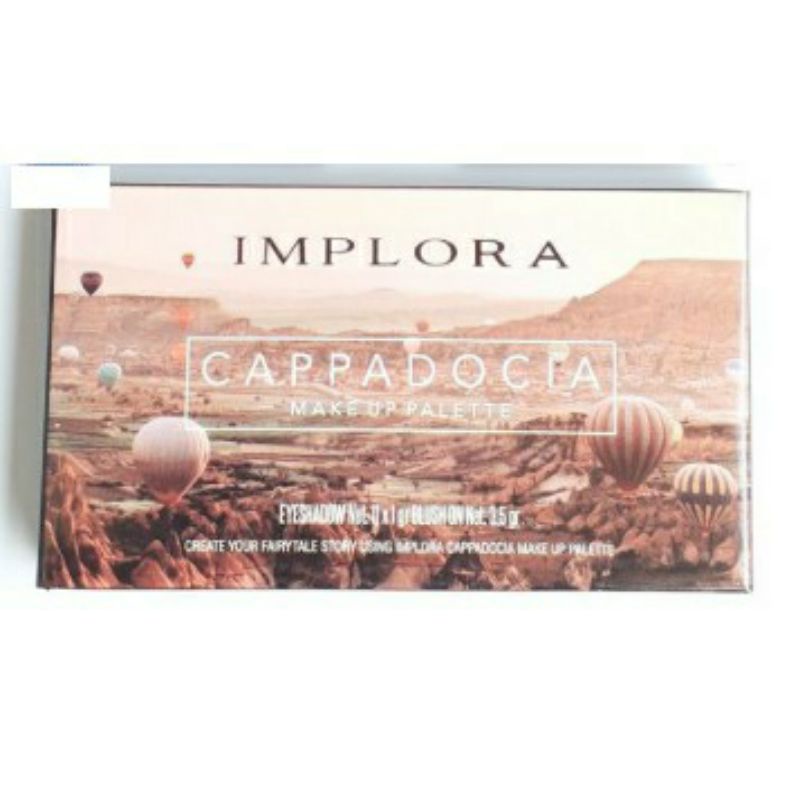 IMPLORA Cappadocia Make Up Palette