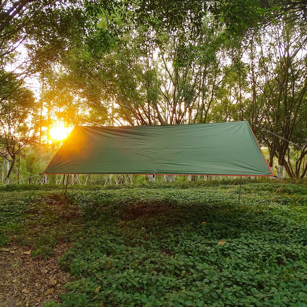 Flysheet Shelter Camping - Tenda Kanopi Tahan Air - Ukuran 4x3M