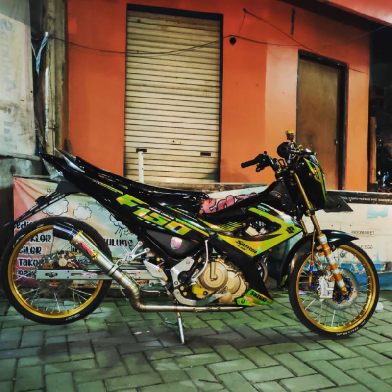 KENALPOT DAENG THAILAND PNP, SATRIA FU, SONIC, MX, VIXION-1