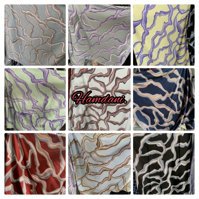 rayon motif premium || bahan rayon viscose premium