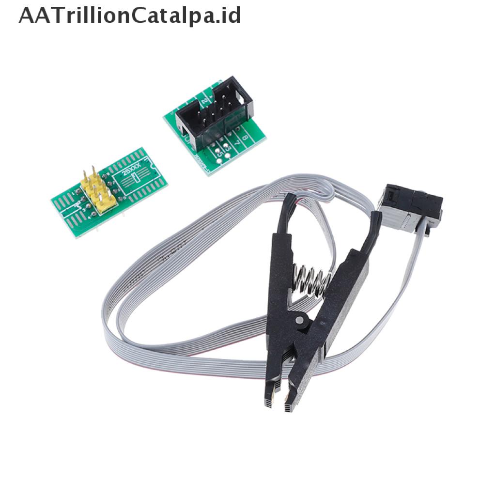 (AATrillionCatalpa) Soic8 SOP8 test clip Untuk EEPROM 93CXX / 25CXX / 24cxxx