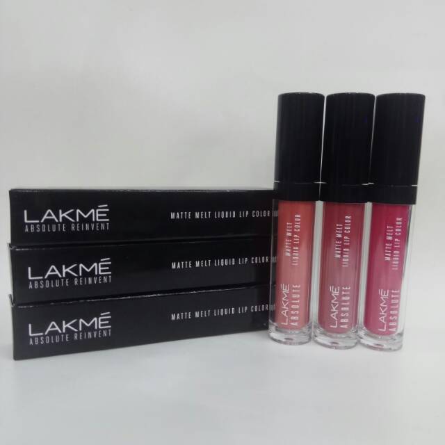 LAKME absolute liquid matte melt lipstik