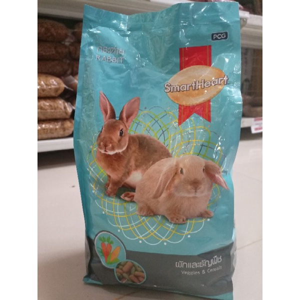 Smart heart rabbit food import 1kg pelet pakan kelinci