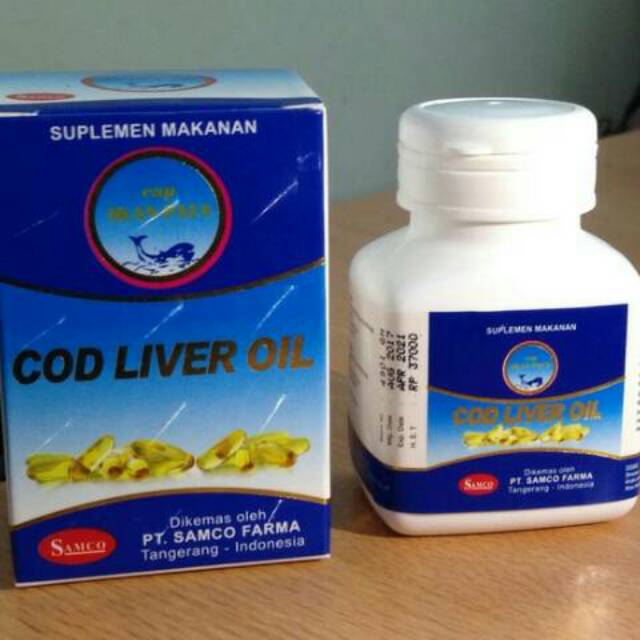 Jual Cod Liver Oil Cap Ikan Paus Minyak Hati Ikan Cod Indonesiashopee Indonesia 5905