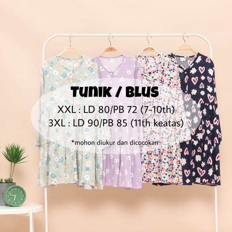 Tunik Anak 8-12th Tunik Remaja Blus Anak Rayon Kemaja Anak Rayon