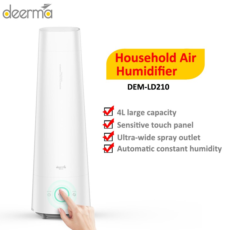 425 DEERMA DEM-LD210 Air Humidifier Diffuser Cool Mist 4L