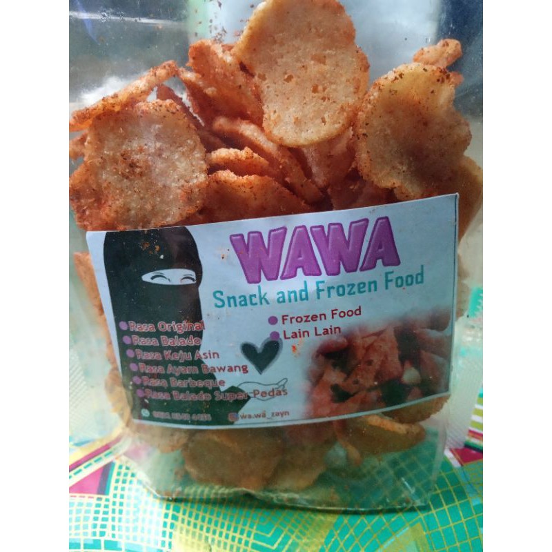 

Basreng ikan pedas 100gr