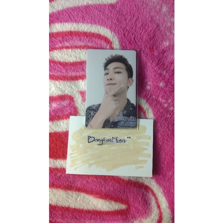 [BOOKED] PHOTOCARD PC RM NAMJOON BTS BUTTER HYBE INSIGHT