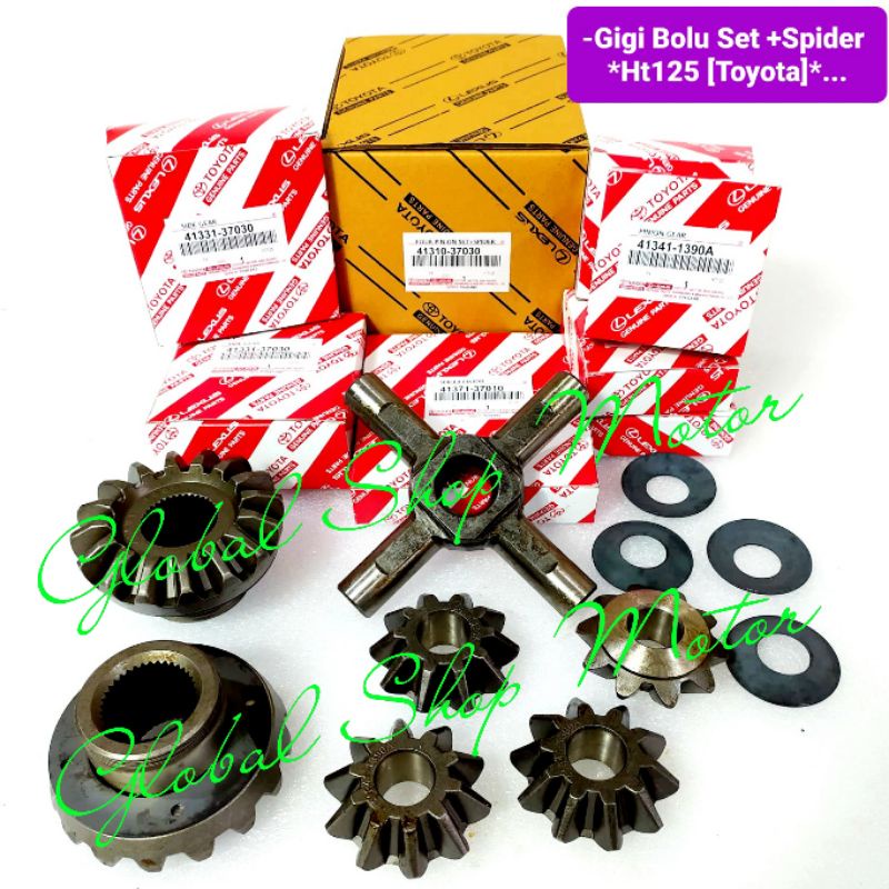 gigi bolu set toyota dyna ht125 gigi gardan toyota dyna ht125