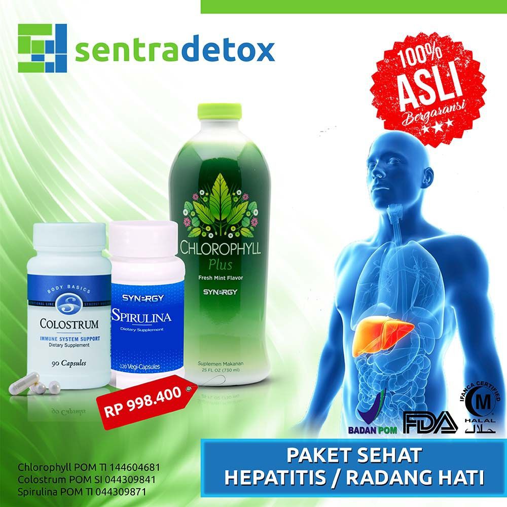 Paket Sehat Hepatitis Sentra Detox Synergy