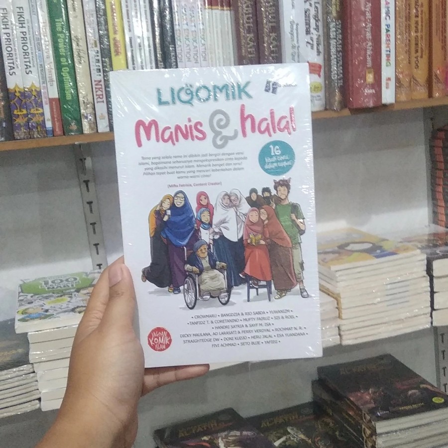LIQOMIK MANIS DAN HALAL|| JAGOAN KOMIK ISLAM : BUKU REMAJA ISLAMI