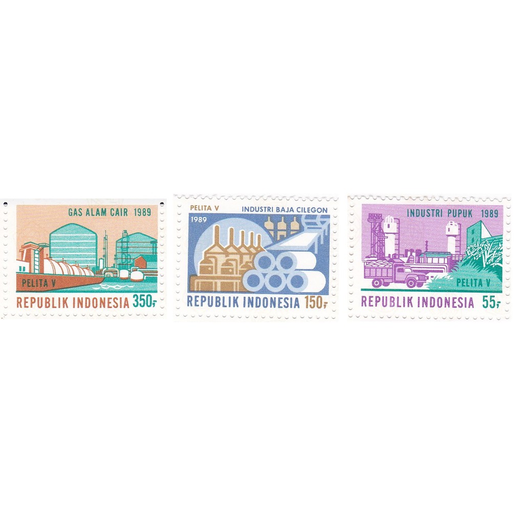 

Perangko Pelita V (1989)