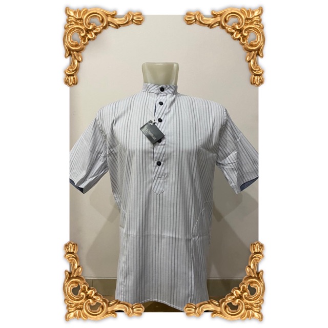 Baju koko garis big size