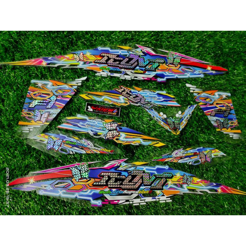 STRIPING TRANSPARAN BEAT FI 2013/2015 HOLOGRAM