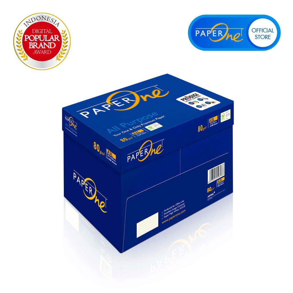 

PaperOne Kertas Fotocopy A3 80gr