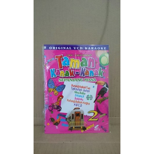 CD ORIGINAL LAGU-LAGU SUKSES TAMAN KANAK-KANAK SEPANJANG MASA VOL. 2