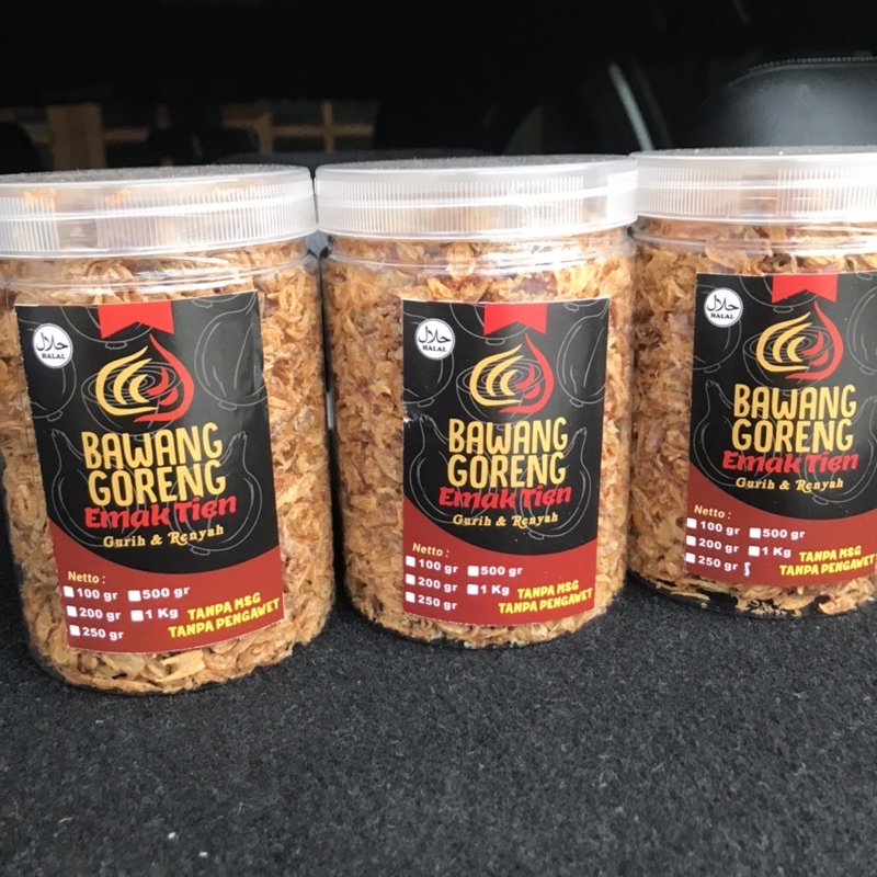 

Bawang Goreng Emak Tien Asli Brebes