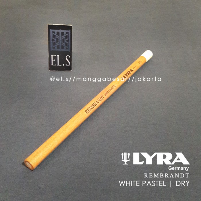 

WARNAPENSIL- LYRA REMBRANDT WHITE PASTEL - DRY -PENSIL WARNA