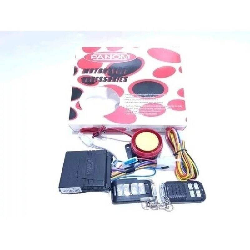 Alaram Remote Motor Cr7 Kunci Gembok Alaram Motor Beat Nmax Vario Aerox Cb150r Cbr150 Satria Fu Dll-Panom