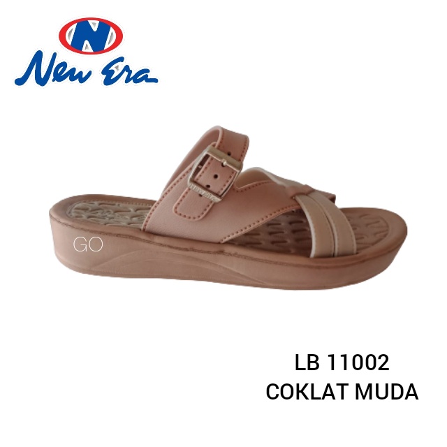 gos NEW ERA LB E 11002 Sandal Wanita Slip On Sandal Casual Wanita Size 37-41