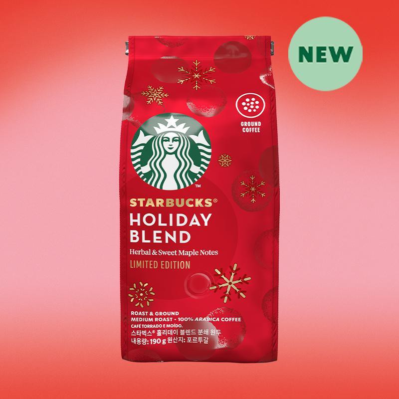 

STARBUCKS® HOLIDAY BLEND GROUND COFFEE Limited Edition