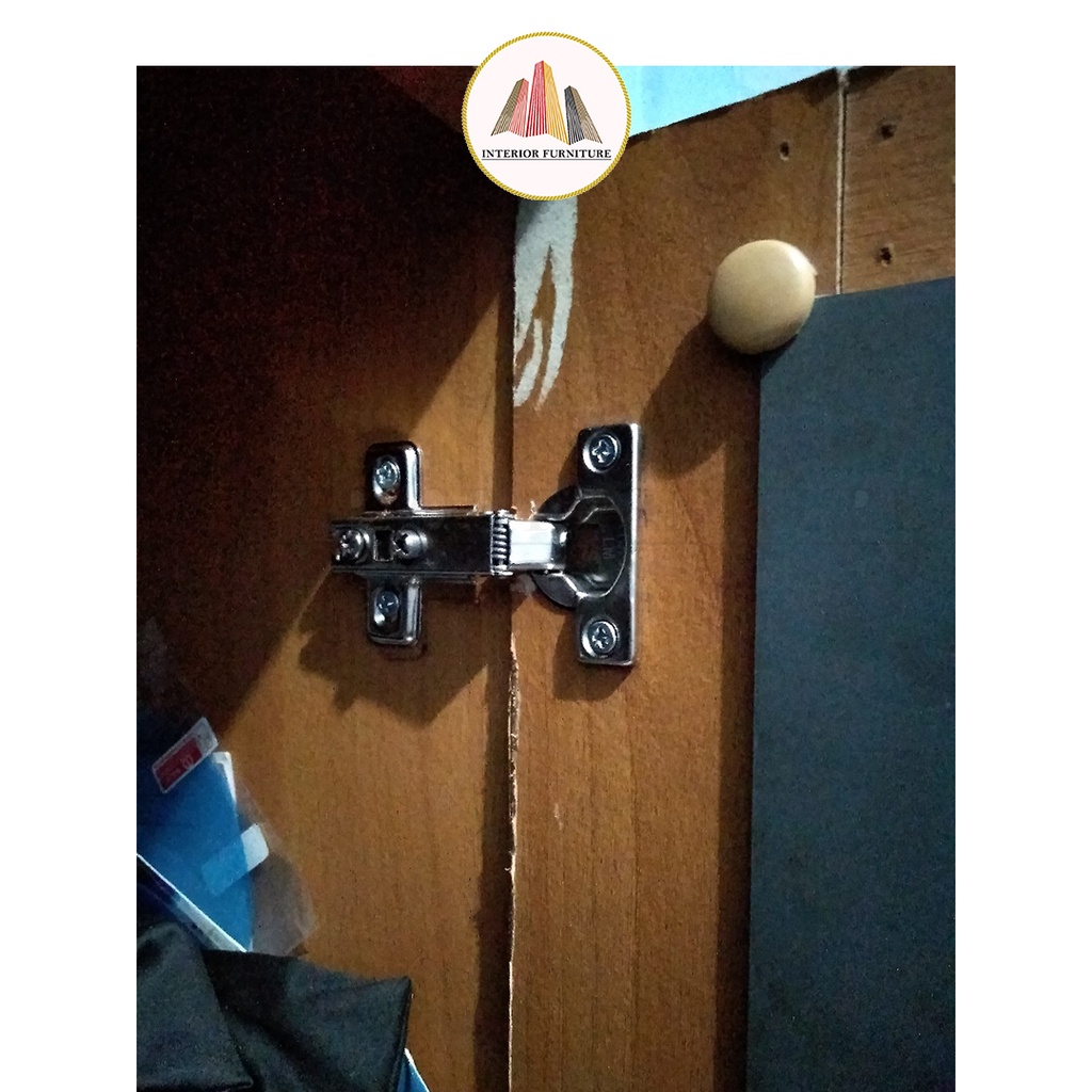 Engsel Pintu Lemari Kecil Engsel Sendok Mini 26 MM isi 1 Pcs