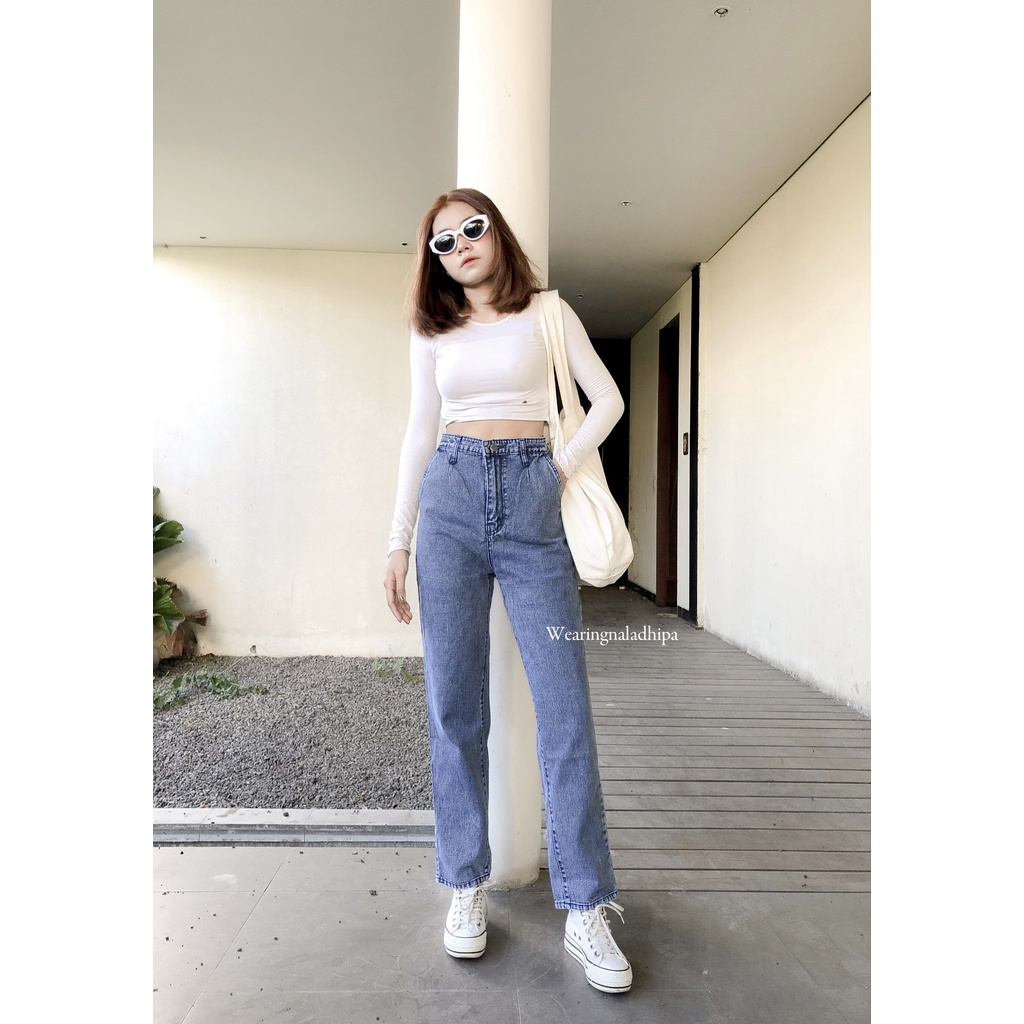 Yura Pants - Highwaist Boyfriend Jeans