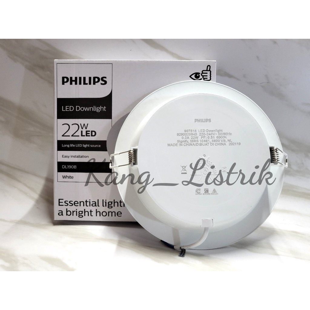 Lampu Downlight LED Philips DL190B 23Watt / Philips Eridani 23Watt