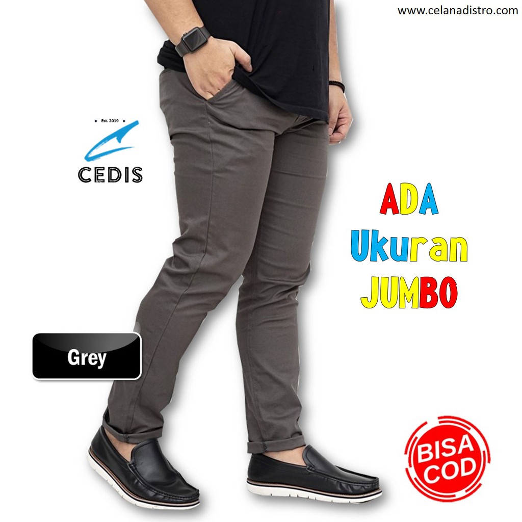  CELANA  PRIA  CHINO Slim fit Panjang Kerja  kantor Santai 