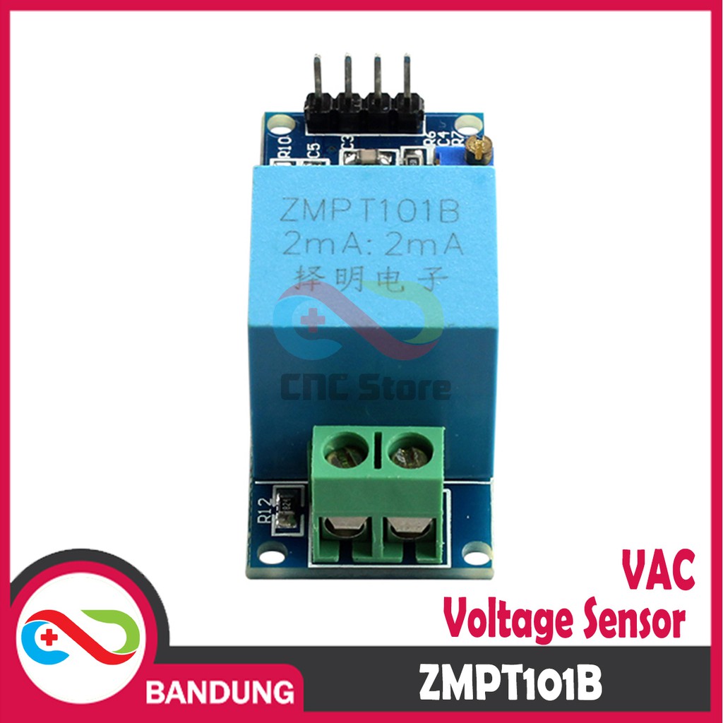 ZMPT101B VOLTAGE TRANSFORMER MODULE AC ACTIVE OUTPUT VOLTAGE SENSOR