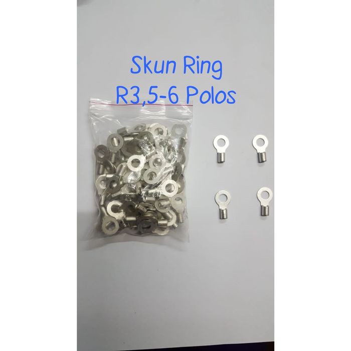 Skun Kabel Ring O Non Isolated 3.5-6 / Skun VR 3.5-6 POLOS / Skun 4mm / Skun Polos 3.5-6 /Skun Bulat