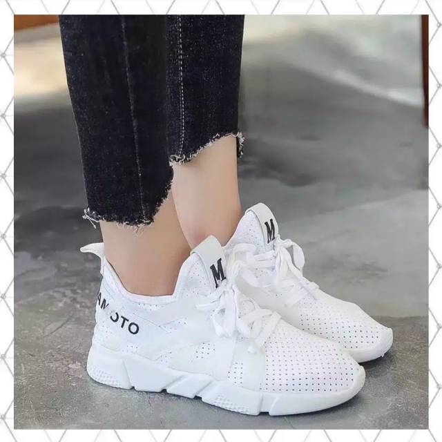 SEPATU WANITA-FASHION WOMAN OUDOOR DANCE SPORT SHOES CASUAL