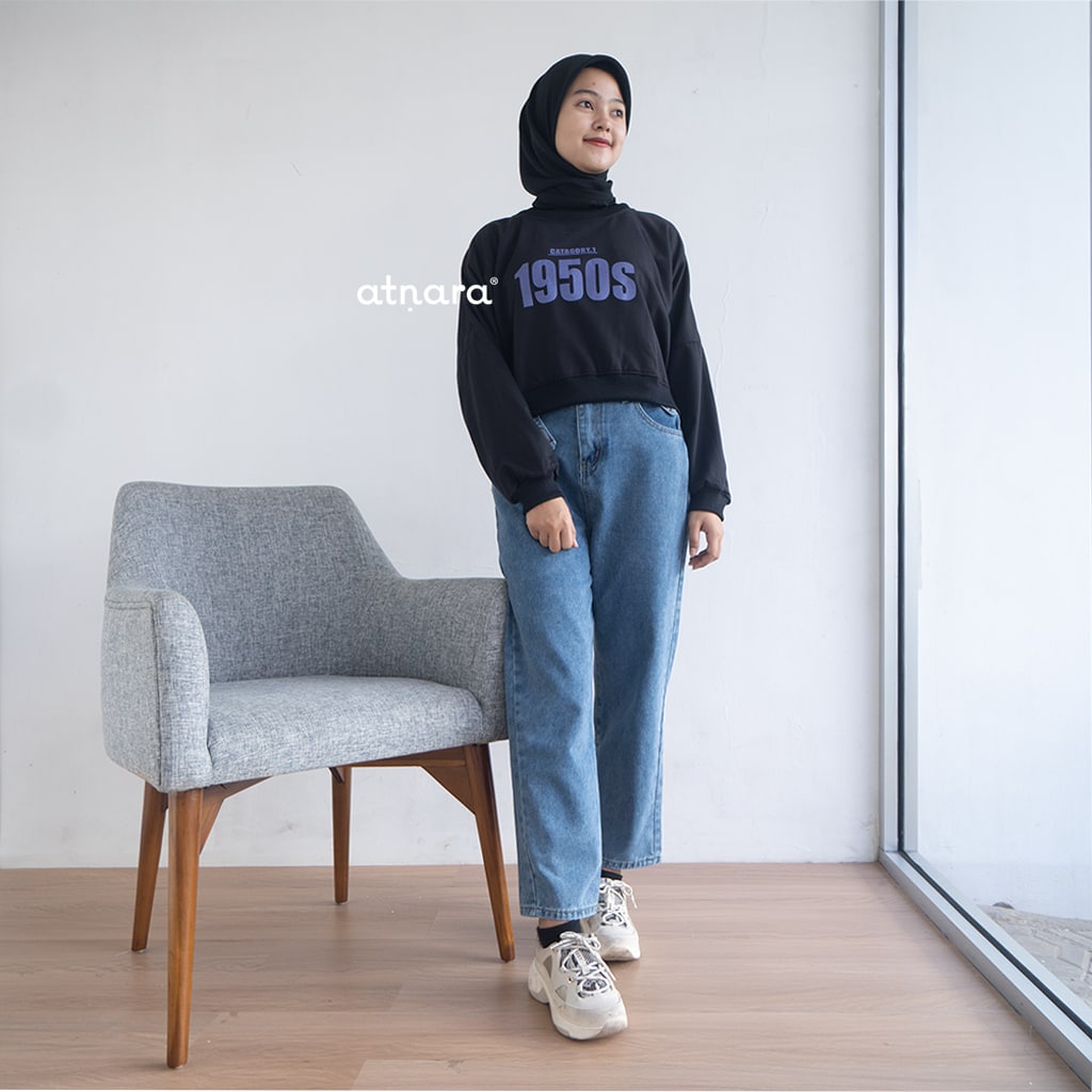 Nara Grosir - 1950s Sweater | Sweater Crop Wanita