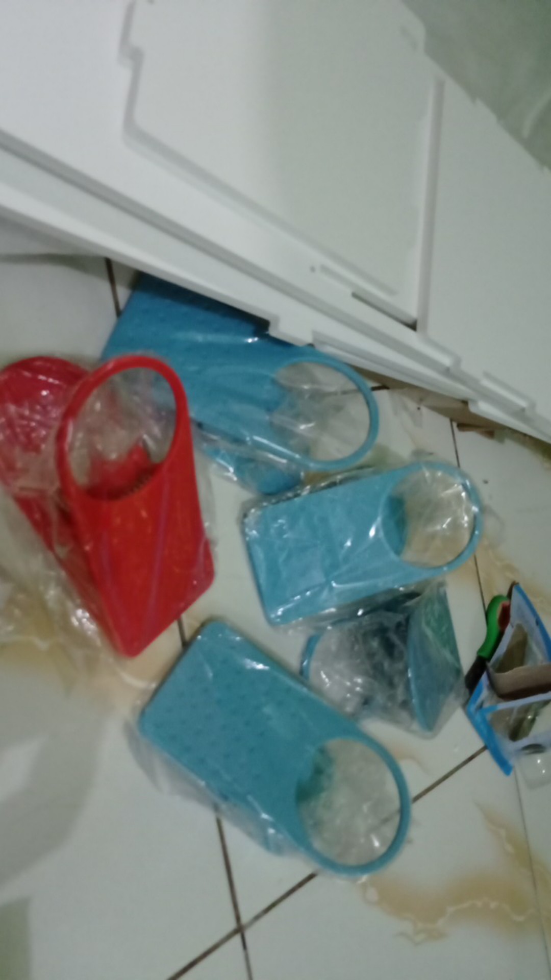 Tempat Gelas Coffe Plastik / Cup Holder Cup Clip