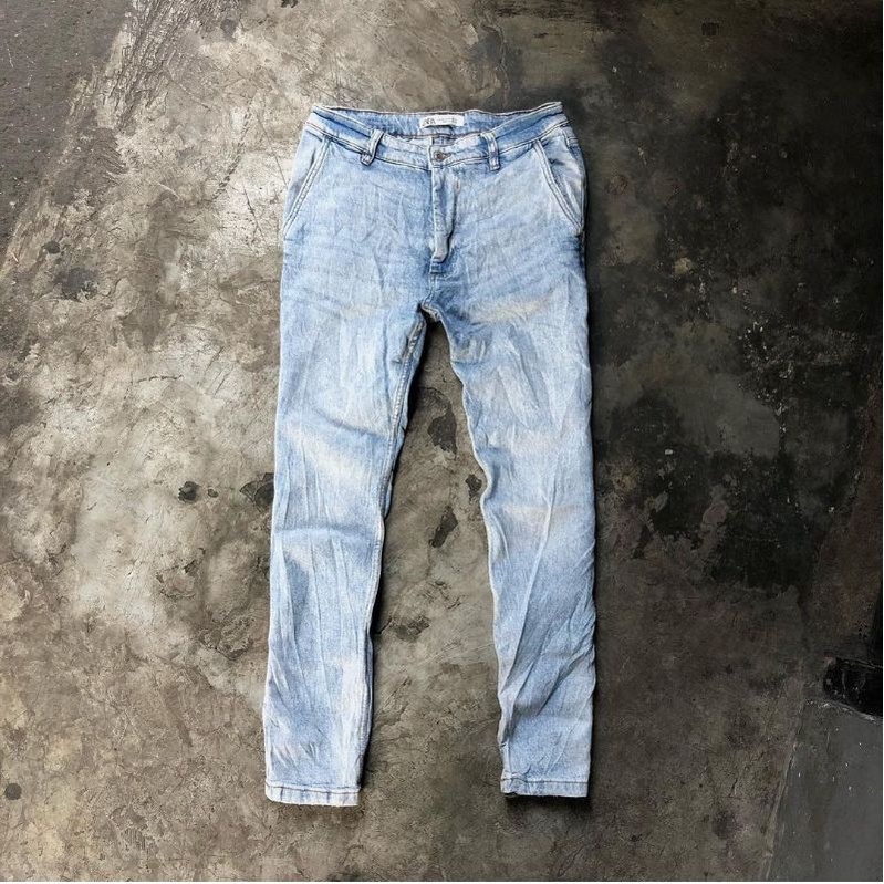 celana zara man denim-pria/cowok-second original