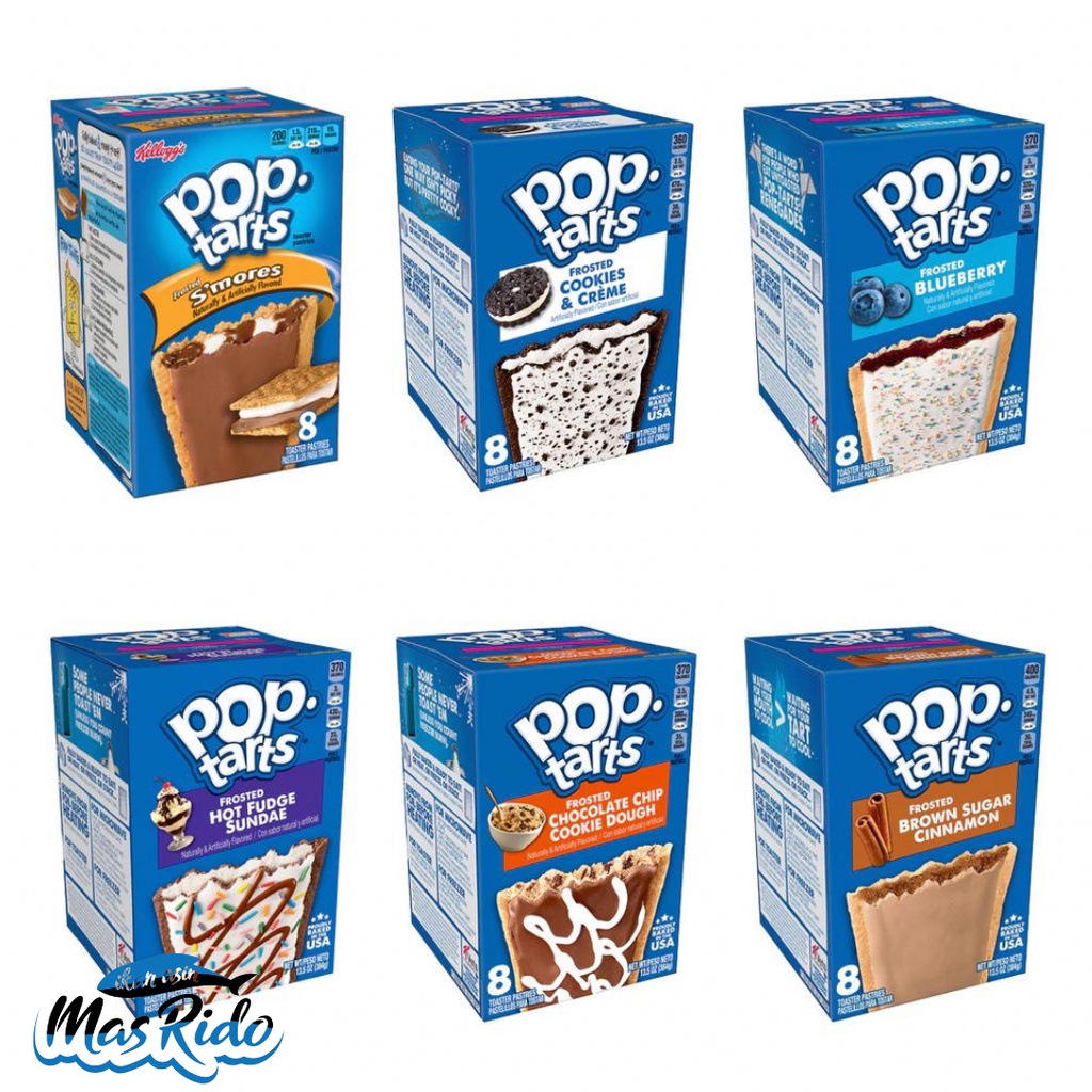 

Camilan Cookies Import Kelloggs Pop Tarts 8 Toaster Pastries