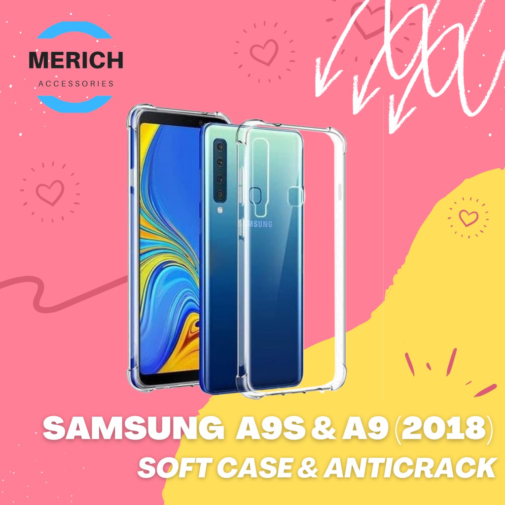 Samsung A9S & A9 2018 - Anti Crack Case / Anti Crack Samsung / casing hp transparan