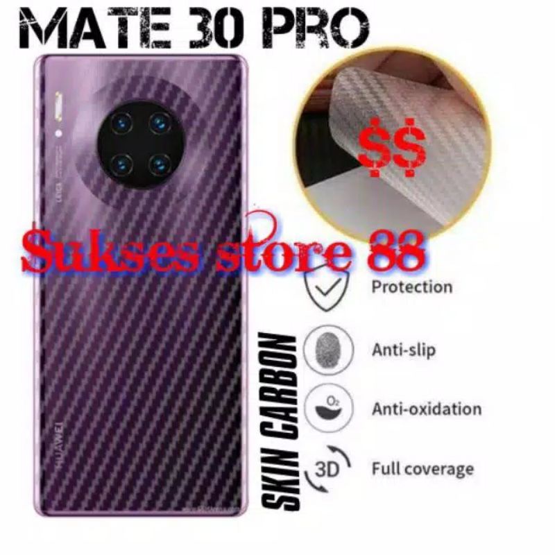 Huawei Mate 30 Pro Carbon Mate 30Pro Skin Carbon HUAWEI MATE 30 PRO Garskin