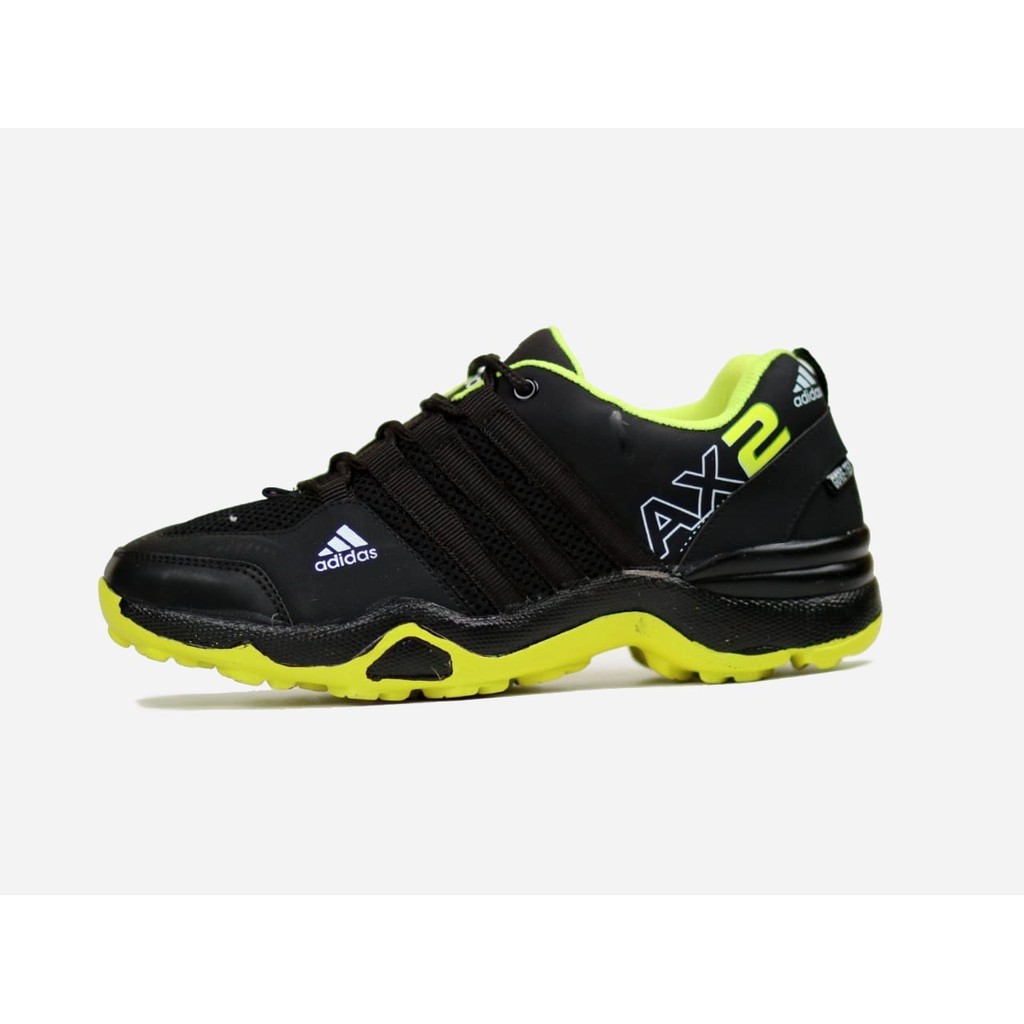 SEPATU ADIDAS NEO AX2 HIJAU RUNNING MESH PREMIUM PRIA WANITA