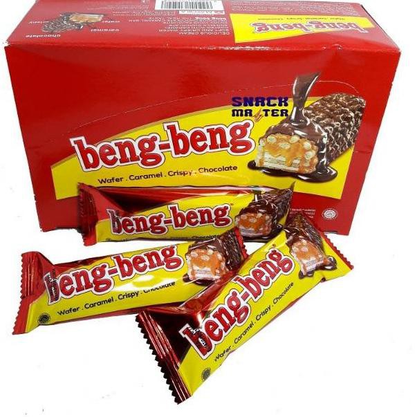 

[SP BB 16F1Ae] Beng Beng Chocolate Crisp Wafer - Netto 20 bks x 22 gr ☺