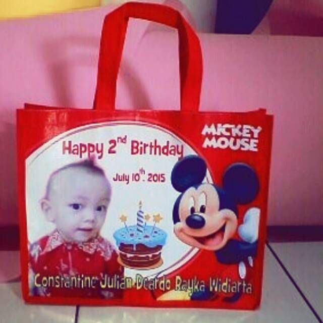 

Tas ultah size p25×L12×t20