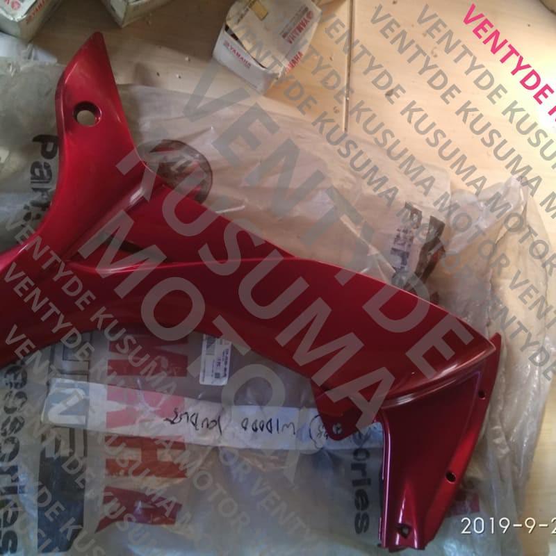 (100% TOP) shield leg dalam Jupiter Z merah tua kiri. 5TP-F8385-00-P5 Keren Gan
