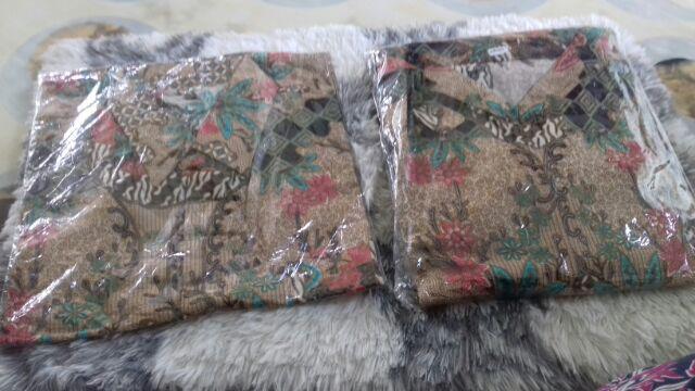 Batik Couple Keluarga Sania Ruffle Ori Ndoro Jowi Dnt