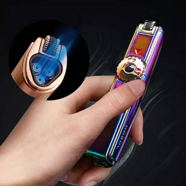 KOREK API GAS MERK JOBON 3 BARA API CIGAR PUNCH HOLE CERUTU WINDPROOF