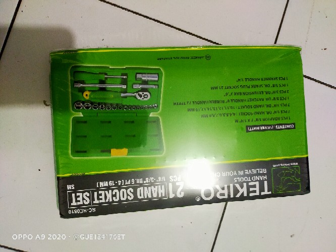 Tekiro Kunci Sok Set 21pc